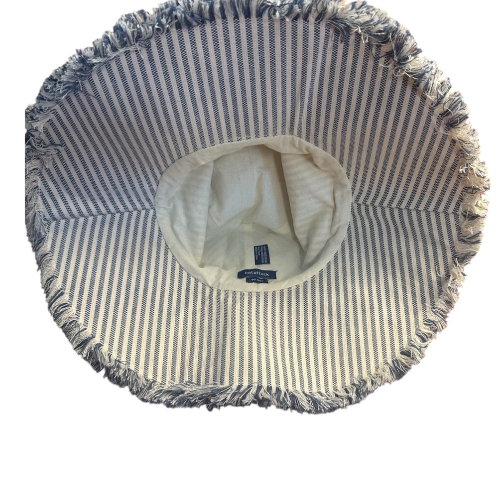 Hat Attack Canvas Packable Hat, Fringed, Bvv603 - image 5